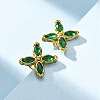 304 Stainless Steel Stud Earrings EJEW-C135-01G-02-2