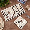 Wood Bead Board DIY-WH0430-892-5