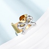 304 Stainless Steel Cuff Open Rings RJEW-H266-01GP-01-2