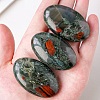 Natural Bloodstone Palm Stones PW-WGE0F83-01-2