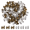 60Pcs 2 Colors Tibetan Style Pendants FIND-DC0004-04-1