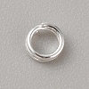 925 Sterling Silver Split Rings STER-WH0011-28S-03-2