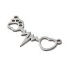 Non-Tarnish 201 Stainless Steel Pendants LS-STAS-D041-01P-2