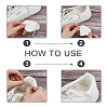 6 Bags 6 Colors Cloth Shoe Heel Repair Patch AJEW-DR0001-95-3