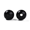 Painted Natural Wood Beads WOOD-A018-16mm-20-2