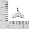 Non-Tarnish 304 Stainless Steel Pendant Cabochon Settings STAS-I202-13P-3
