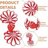 12Pcs 12 Colors Satin Buttons FIND-FG0003-85-5
