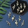 12Pcs 2 Styles Rack Plating Alloy Pendants FIND-FS0003-69-8