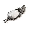Natural Howlite Big Pendants G-G112-02AS-09-2