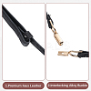 2Pcs 2 Colors PU Leather Waist Belt with Alloy Buckles AJEW-GF0010-73-5