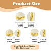 12Pcs 3 Size TPE Plastic Ear Nuts KY-YW0001-53-2