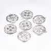 Tibetan Style Alloy Big Pendants TIBEP-A17171-AS-FF-1
