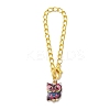 Owl Alloy Pendants Decorations HJEW-JM01865-4