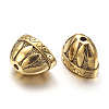 Tibetan Style Alloy Bead Cones TIBE-976-AG-LF-2