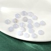 Natural Blue Lace Agate Cabochons G-B146-02B-6mm-4