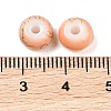 Opaque Spray Painted Glass Beads X1-GLAA-G118-01L-3