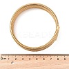 304 Stainless Steel Spring Multi-strand Bangles for Women BJEW-Z086-01G-02-5