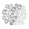 DIY Blank Tibetan Style Alloy Pendant Making Kit DIY-FS0005-79-1