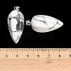 Natural Howlite Pendants GG-K002-16W-3