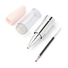 Lipstick Shape Empty Tube Black Ink Ballpoint Pens DIY-H123-A04-4