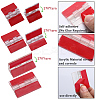 Gorgecraft 12Pcs 3 Styles Acrylic Self Adhesive Hinge FIND-GF0005-56-6