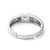 Bass Micro Pave Cubic Zirconia Ring RJEW-Z033-22A-3