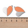 304 Stainless Steel Pendants STAS-C083-05P-02-3