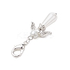 Angel Acrylic Imitation Pearl Pendant Decorations HJEW-JM02319-4