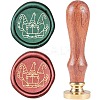 Wax Seal Stamp Set AJEW-WH0208-580-1