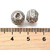 Round Brass Micro Pave Cubic Zirconia Beads KK-L230-11P-04-2