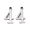 Tarnish Resistant 201 Stainless Steel Charms STAS-R108-04-1