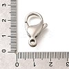 316 Stainless Steel Lobster Claw Clasps STAS-D288-09P-3
