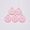 Alloy Enamel Pendants LS-ENAM-S124-01B-09H-2