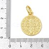 Brass Micro Pave Cubic Zirconia Pendants KK-A241-04G-3