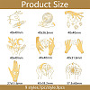 Nickel Decoration Stickers DIY-WH0450-059-2