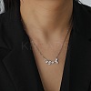 Non-Tarnish 304 Stainless Steel Pendant Necklaces LS-NJEW-H010-01P-4