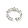 Brass Cup Peg Open Cuff Ring Settings LS-KK-G518-02P-03-3