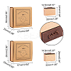 Wooden Stamps AJEW-BK0001-006-2