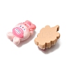 Cartoon Animal Theme Opaque Resin Cabochons RE-CBADCDD-02-3