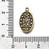 Brass Pendants KK-G525-19AB-3