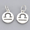 925 Sterling Silver Charms X-STER-T002-44S-08-2