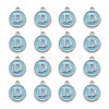 Platinum Plated Alloy Enamel Charms LS-ENAM-S118-04D-P-2