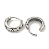 316 Surgical Stainless Steel Hoop Earrings EJEW-D096-23N-AS-2