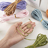 60 Yards 6 Colors Flat Faux Suede Cord LW-TA0001-02-6