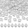 100Pcs 304 Stainless Steel Charms STAS-DC0014-98-1