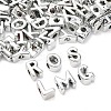 UV Plating Acrylic European Beads MACR-L015-19M-2