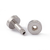 Non-Tarnish 304 Stainless Steel Ear Plugs Gauges EJEW-G317-01C-P-3