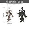 20Pcs 2 Colors Alloy Pendants FIND-CA0007-54-2