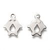 201 Stainless Steel Charms STAS-B001-48P-2