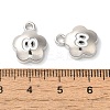 Rack Plating Alloy Charms FIND-I039-017P-02-3
